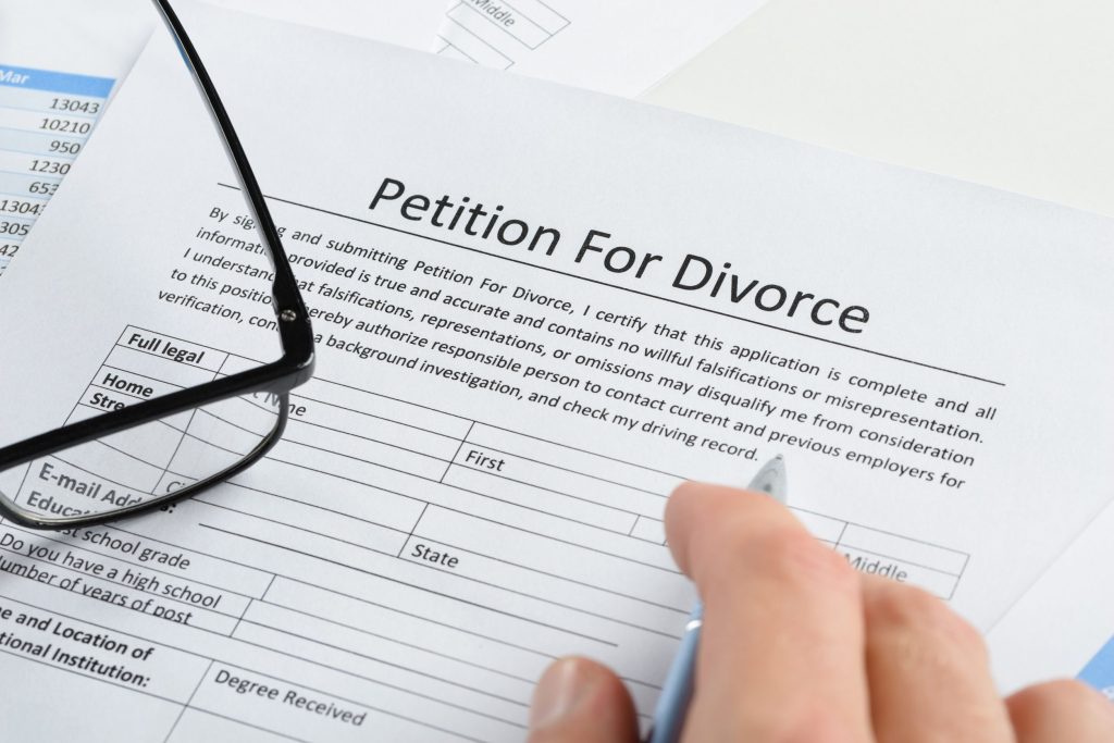 divorce papers